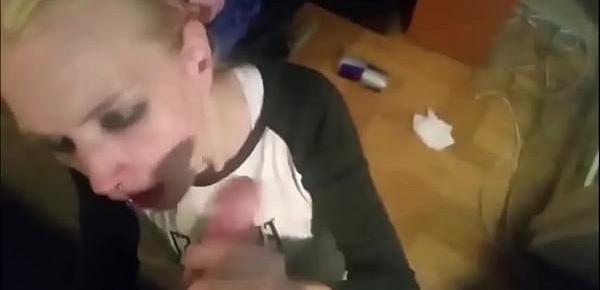  Junkie Loves Sucking My Big Cock And Letting Me cum On Her Face